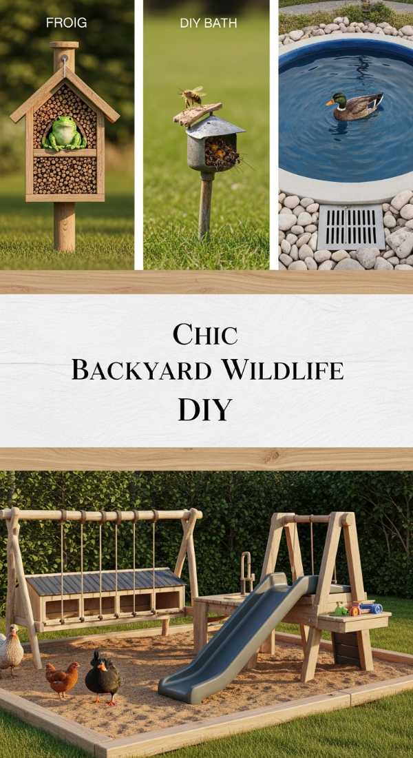 The Art of Outdoor Opulence: Crafting Magical Luxury Spaces Chic Backyard Wildlife Diy 6a04bae17bfe6