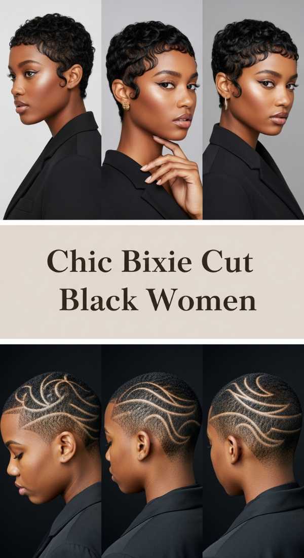 Chic Bixie Cut Black Women 6a1426ce48b21