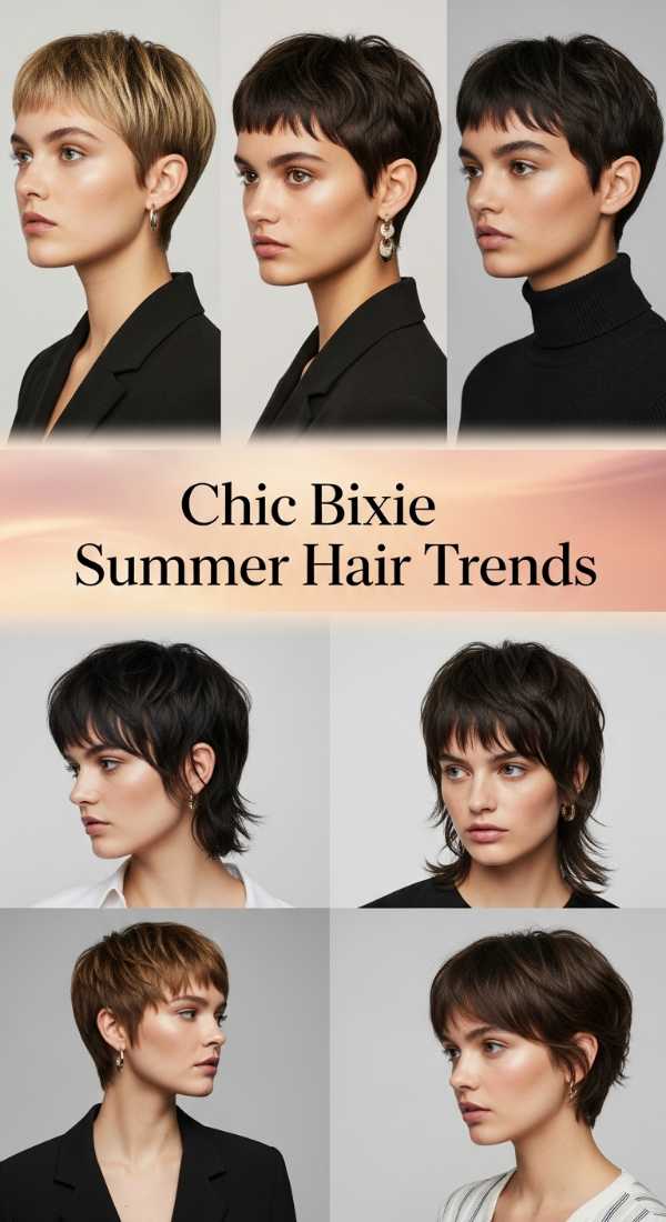 Future Luxe: The Definitive Guide to Summer 2026's High-Fashion Hair Chic Bixie Summer Hair Trends 6a08cb76a2b5b