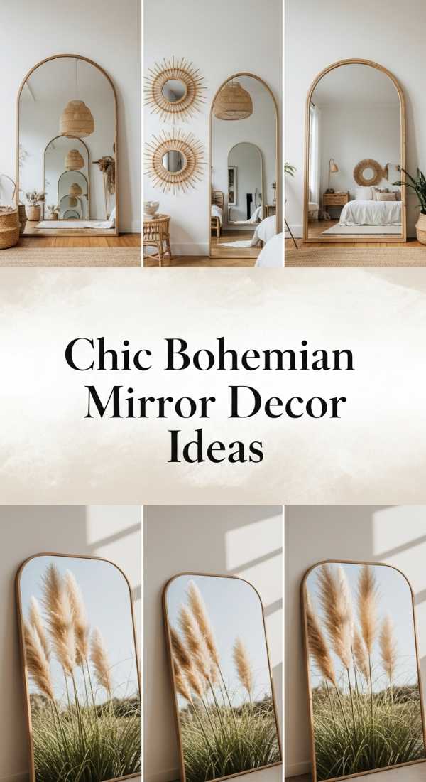Chic Bohemian Mirror Decor Ideas 6a0ea31e0fb0e