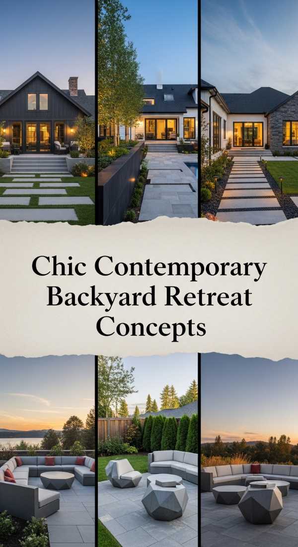Chic Contemporary Backyard Retreat Concepts 69ff4752e309a