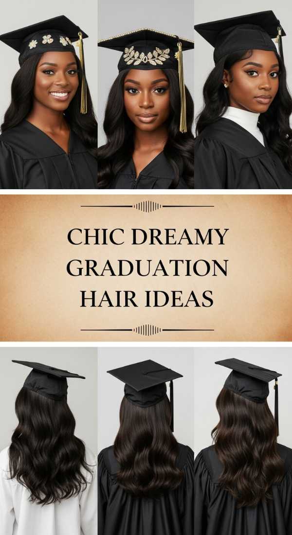 Chic Dreamy Graduation Hair Ideas 6a142cbe05b1c