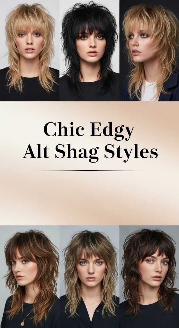 Chic Edgy Alt Shag Styles 6a142ca99b43b
