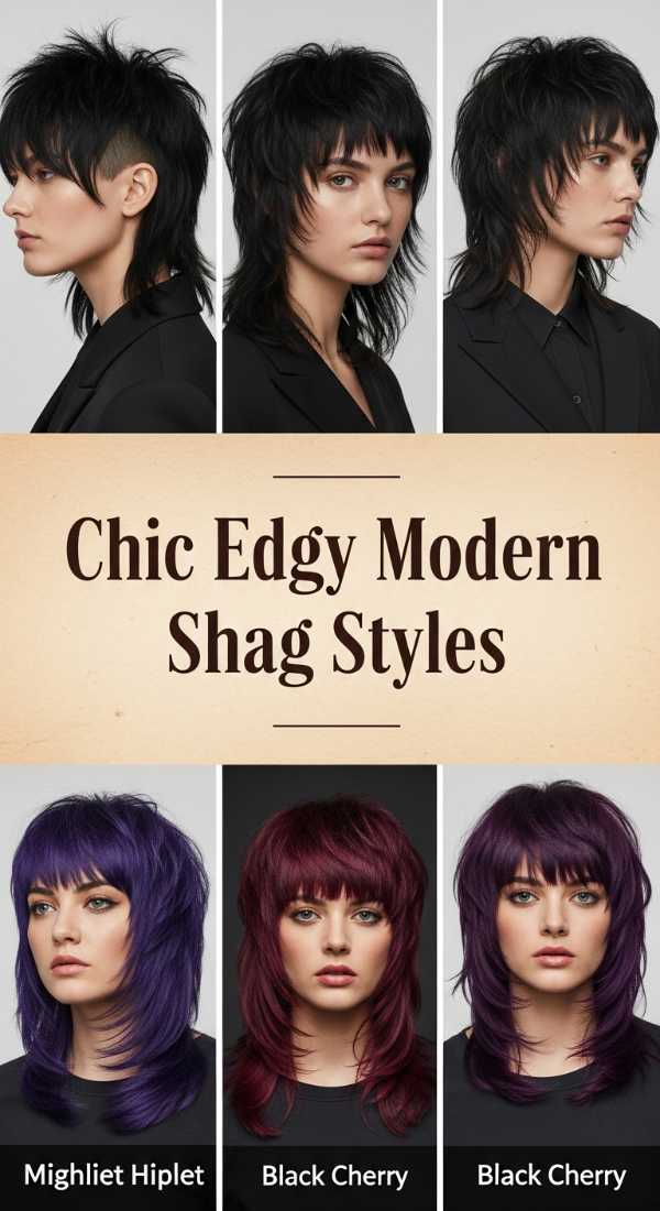 Chic Edgy Modern Shag Styles 6a1426fef35be