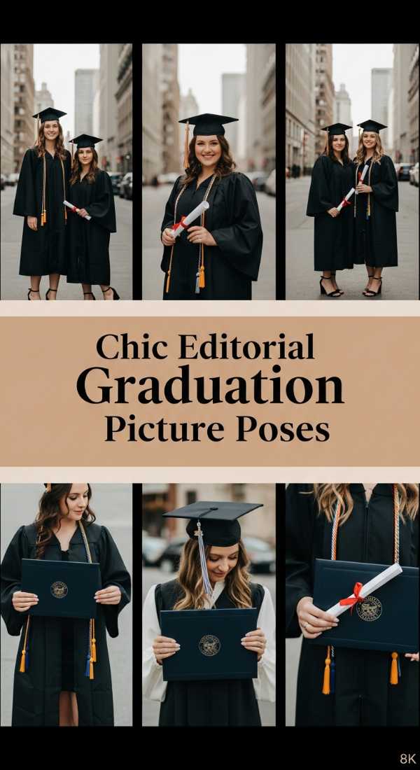 Chic Editorial Graduation Picture Poses 6a13491d4655a