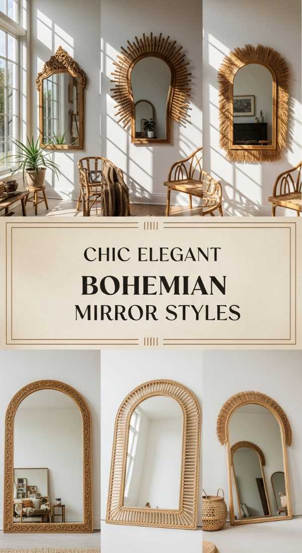 Chic Elegant Bohemian Mirror Styles 6a0ea342db5b6