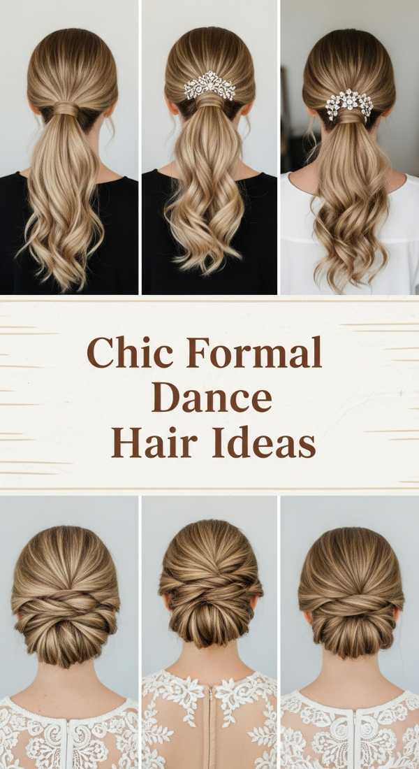 Sculpted for Tomorrow: The Ultimate 2026 Luxury Hair Guide Chic Formal Dance Hair Ideas 6a08cb6facdef