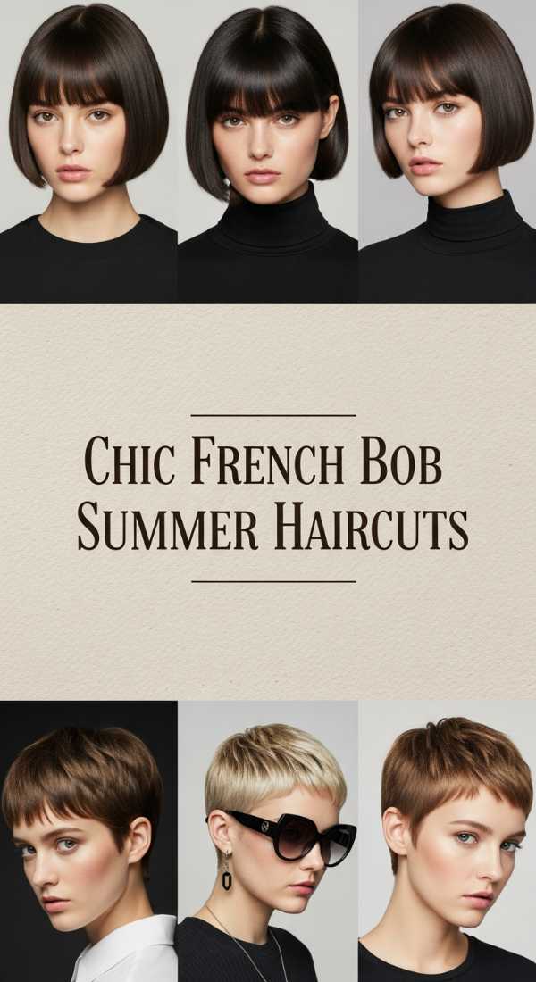 2026's High-End Hair Guide: Elevate Your Look with Elite Styling Chic French Bob Summer Haircuts 6a08ce518871a