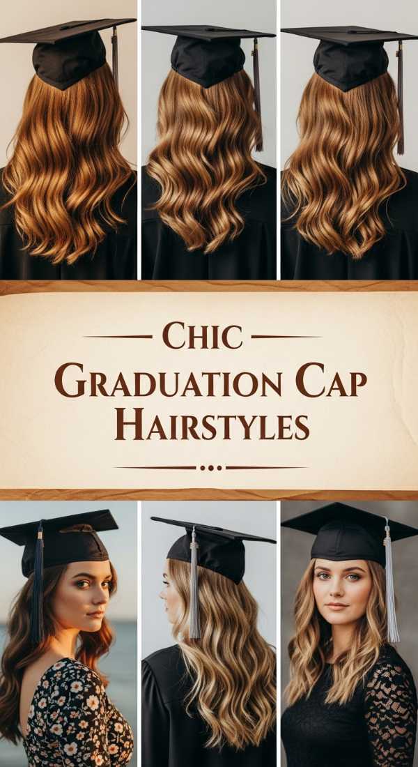 Chic Graduation Cap Hairstyles 6a08ccdd0d707