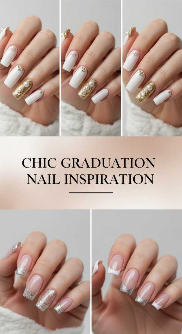 Chic Graduation Nail Inspiration 6a134efadb902