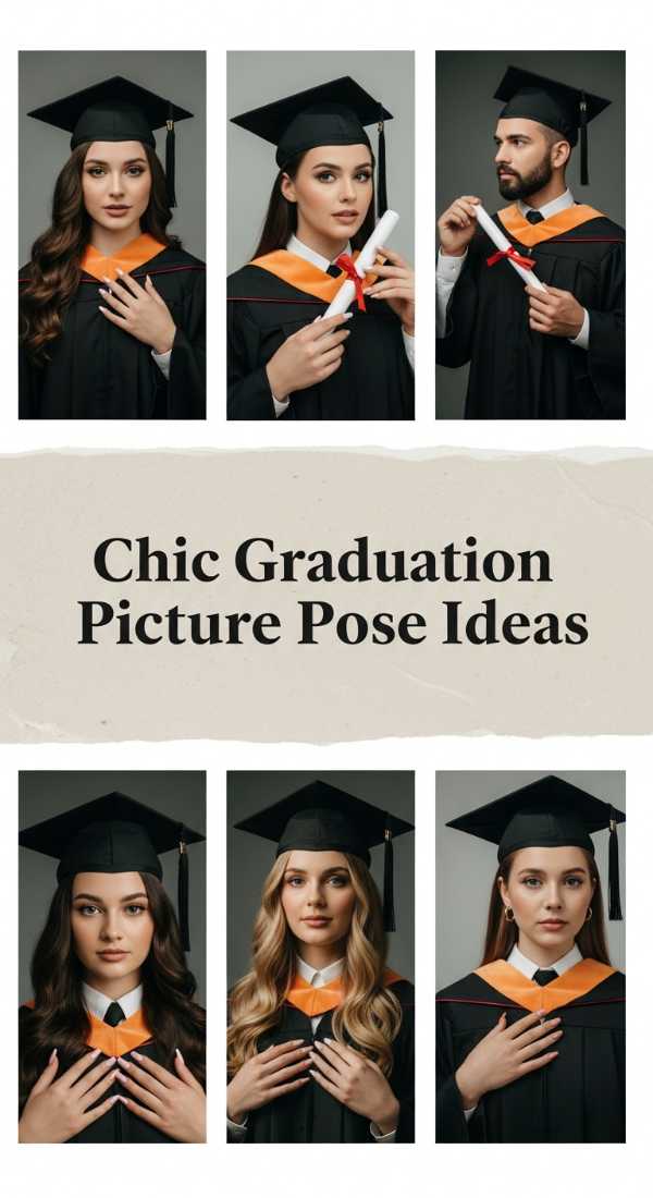 Chic Graduation Picture Pose Ideas 6a134403095c6