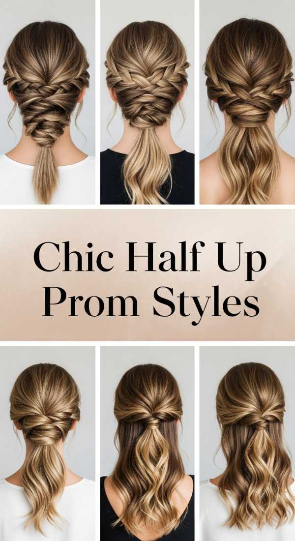 Chic Half Up Prom Styles 6a08cb5877b5a