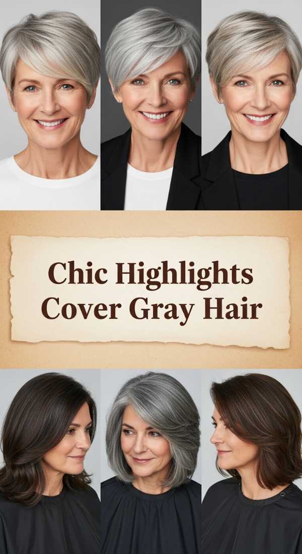 The 2026 Mane Event: Elite Hair Inspirations You Need to See Now Chic Highlights Cover Gray Hair 6a141dff8db14
