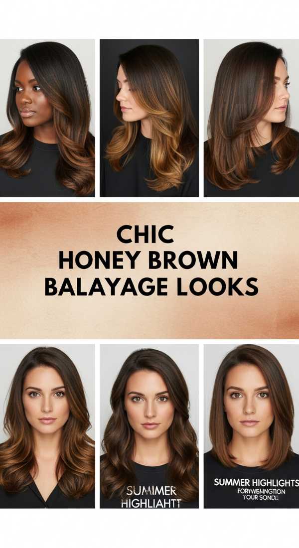 Chic Honey Brown Balayage Looks 6a0367160aaf2