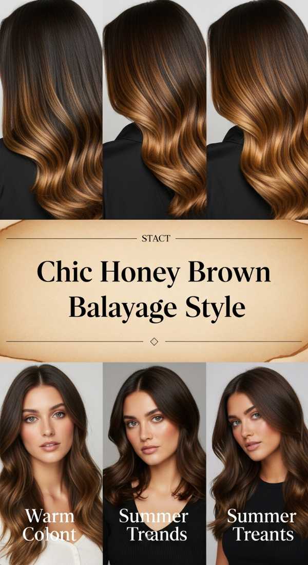 Chic Honey Brown Balayage Style 6a08ce55eaeb6