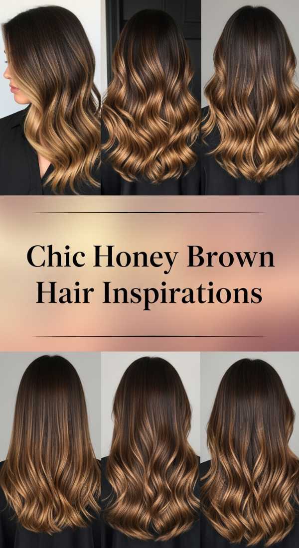 Chic Honey Brown Hair Inspirations 6a08cb7f83649
