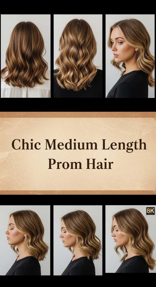 Chic Medium Length Prom Hair 69f8e25e9a42c