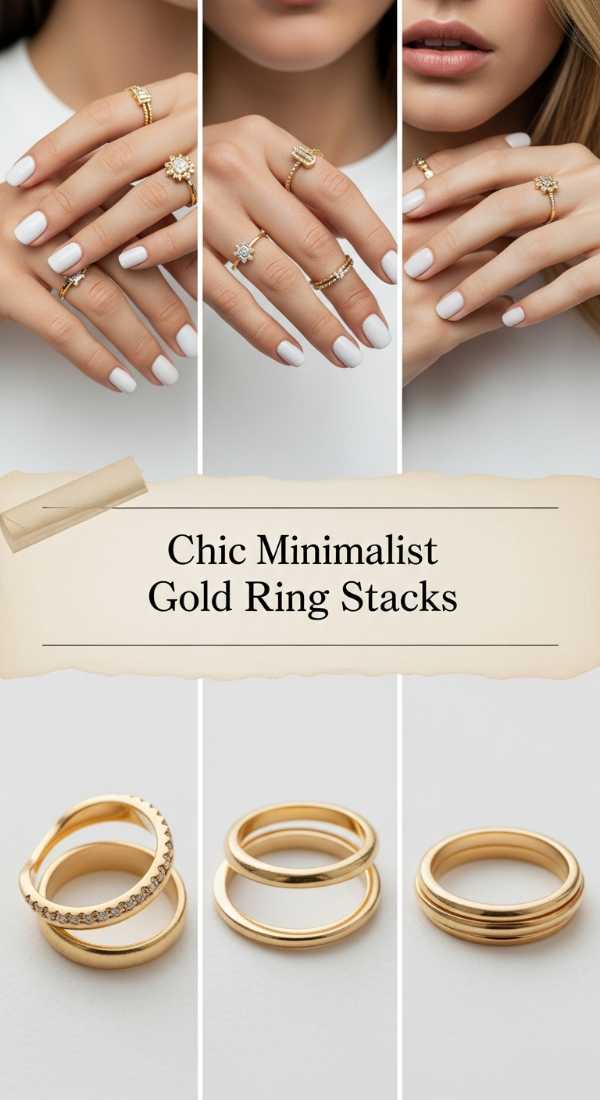 Chic Minimalist Gold Ring Stacks 69fdbc3f04d47