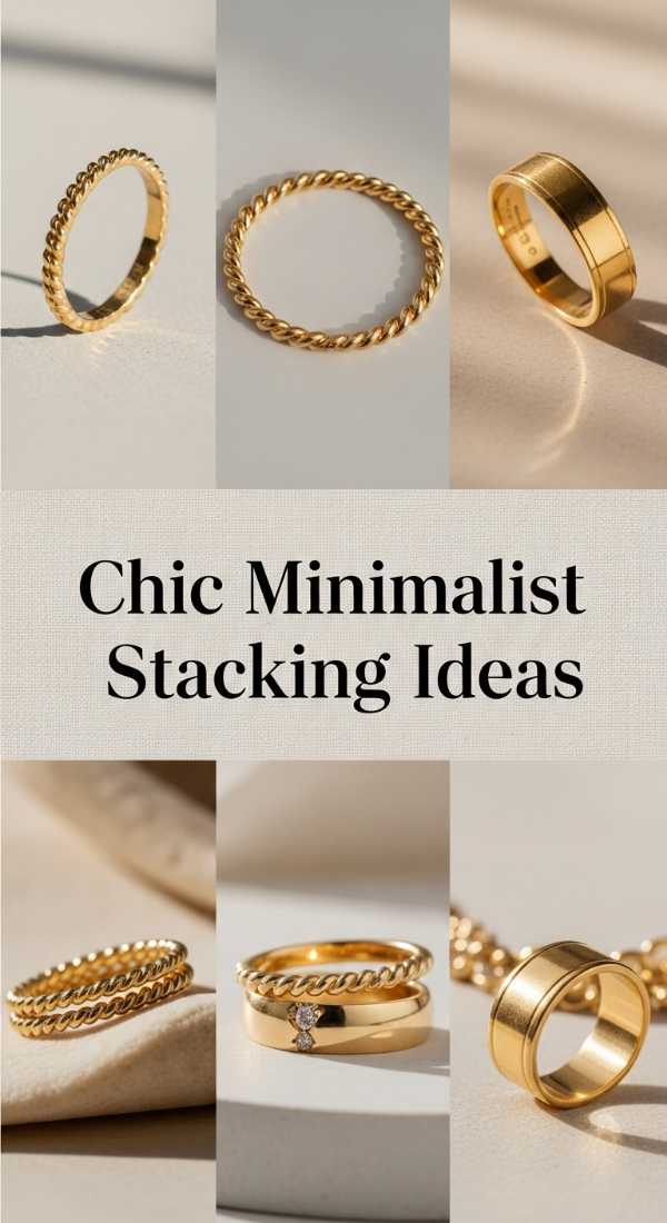 Chic Minimalist Stacking Ideas 69fdbc2d7eb89