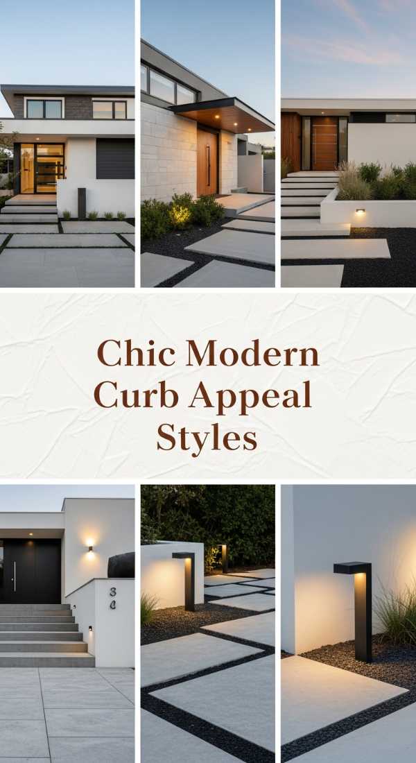 Chic Modern Curb Appeal Styles 69ff475f0e620