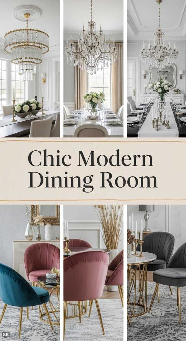 Chic Modern Dining Room 69f48dff31916
