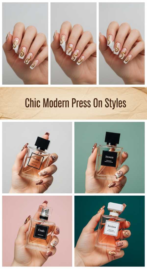 Chic Modern Press On Styles 6a085b79a5215