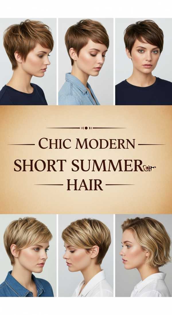 Chic Modern Short Summer Hair 69ff7f1bf1c0d