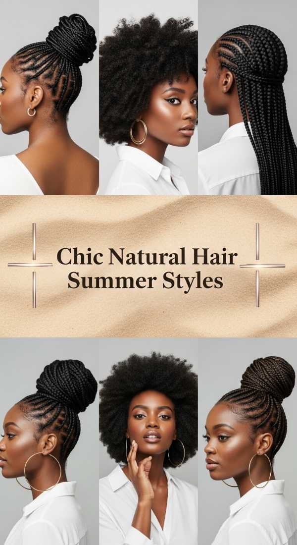 Chic Natural Hair Summer Styles 6a08cb5eeabcc