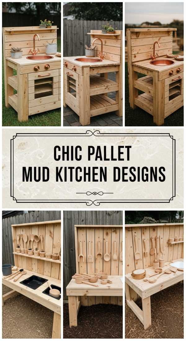 Chic Pallet Mud Kitchen Designs 69fb076ebd1cf