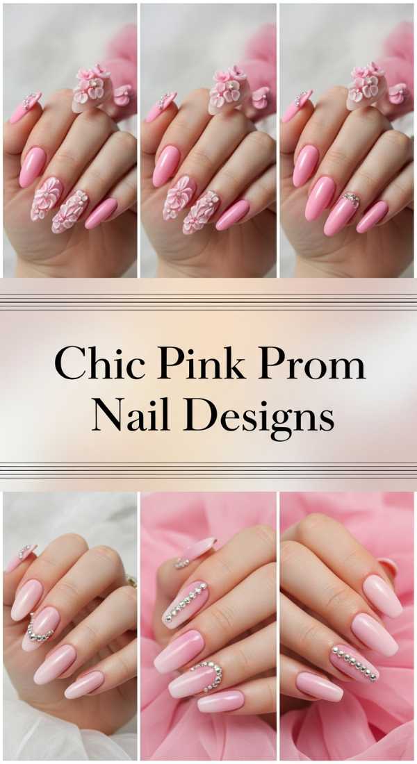 Next-Gen Nails: The Ultimate 2026 Trend Report for Every Manicure Lover Chic Pink Prom Nail Designs 69ff6daa6be4c