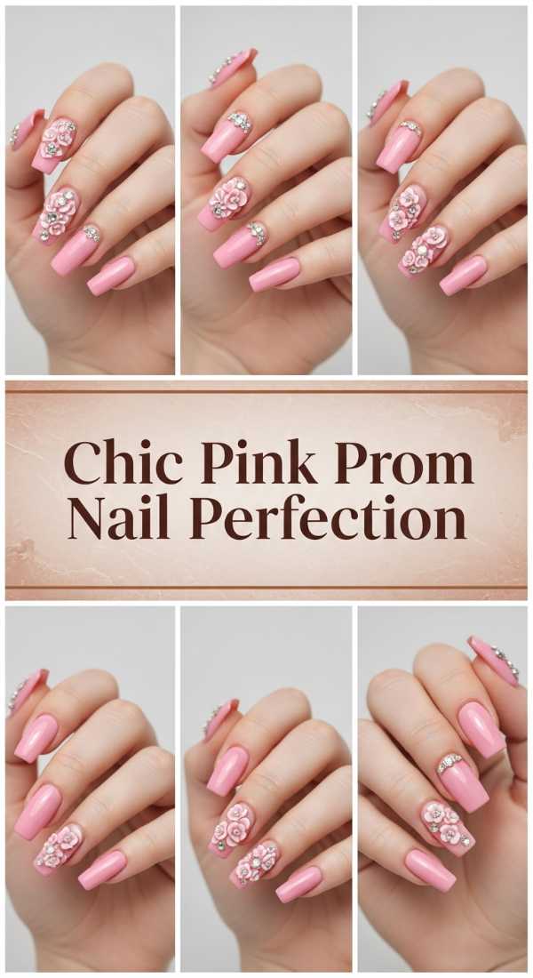 Chic Pink Prom Nail Perfection 69ff6db34066e