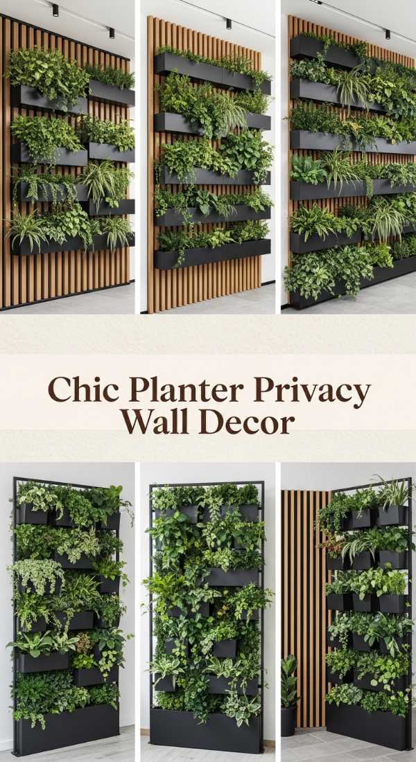 Chic Planter Privacy Wall Decor 69fb076894899