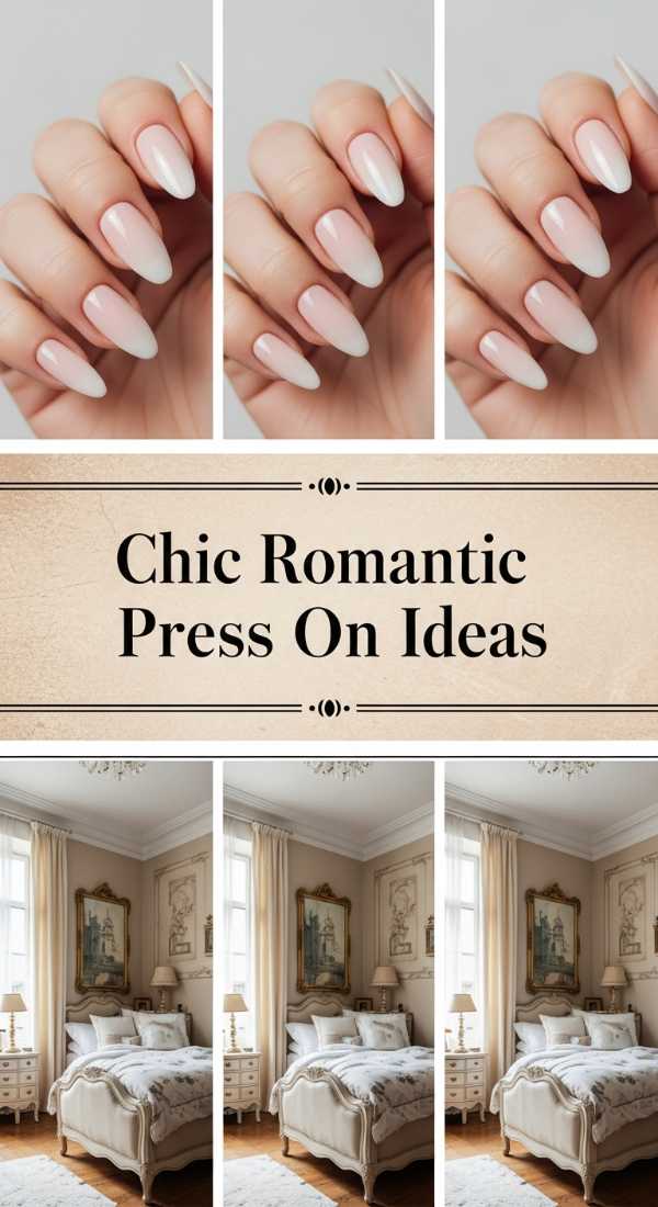 Chic Romantic Press On Ideas 6a08583adb383