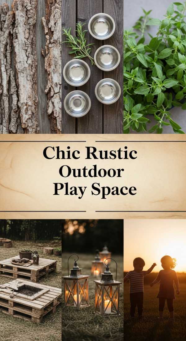 The Art of Elevated Living: Crafting Your Dream Backyard on a Budget Chic Rustic Outdoor Play Space 69fb0761d69be