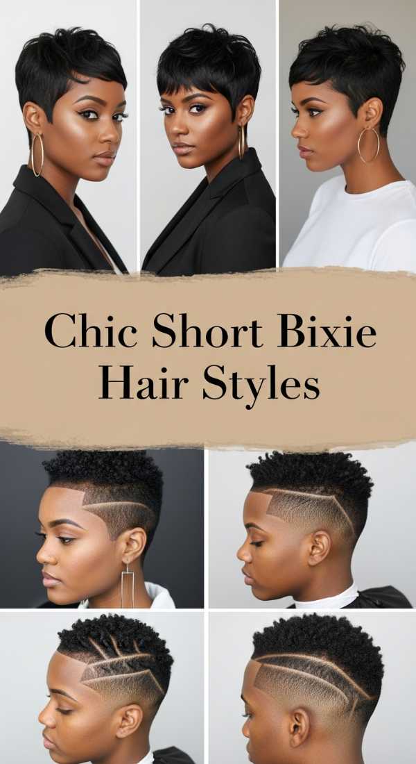 Chic Short Bixie Hair Styles 6a142cdda4714