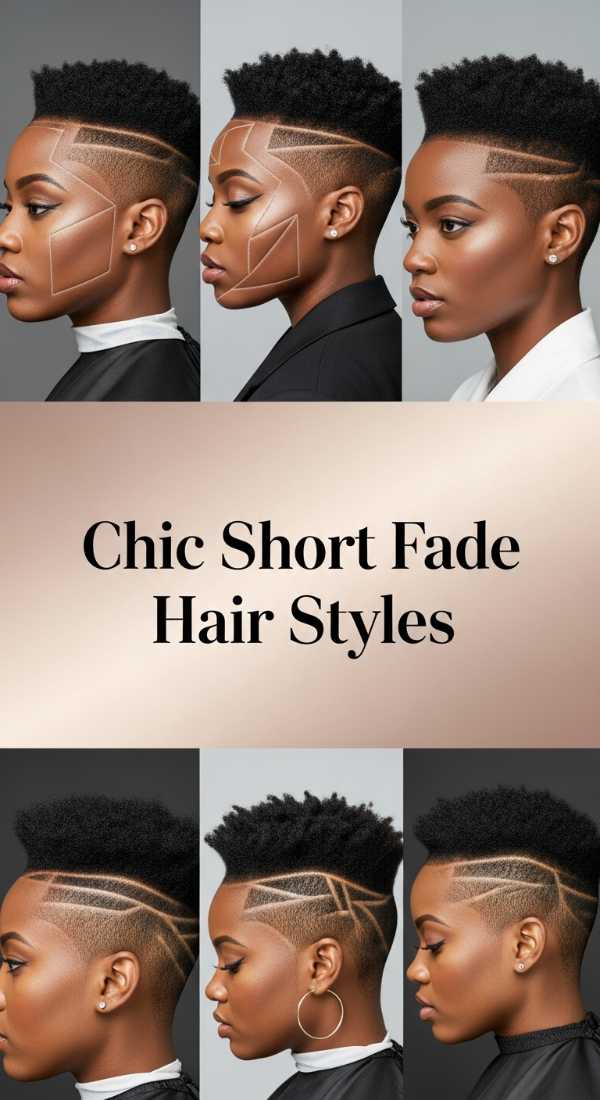 Chic Short Fade Hair Styles 6a142598c0e5d