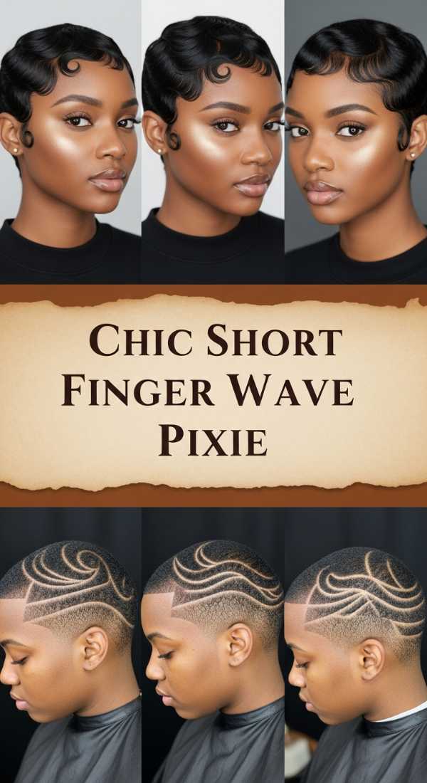 Opulence Unbound: Your 2026 High-End Hair Inspiration Guide Chic Short Finger Wave Pixie 6a1423ad82907