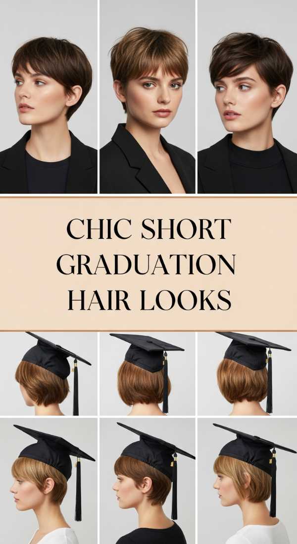 Slay Your Big Day: 5 Alt Hairstyles Trending for the Class of 2026 Chic Short Graduation Hair Looks 6a141dcfc8531