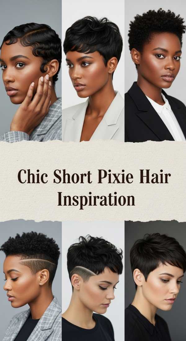 Chic Short Pixie Hair Inspiration 6a142b8057668
