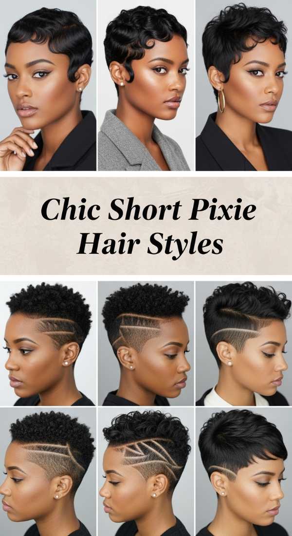 Chic Short Pixie Hair Styles 6a141dc7f3643