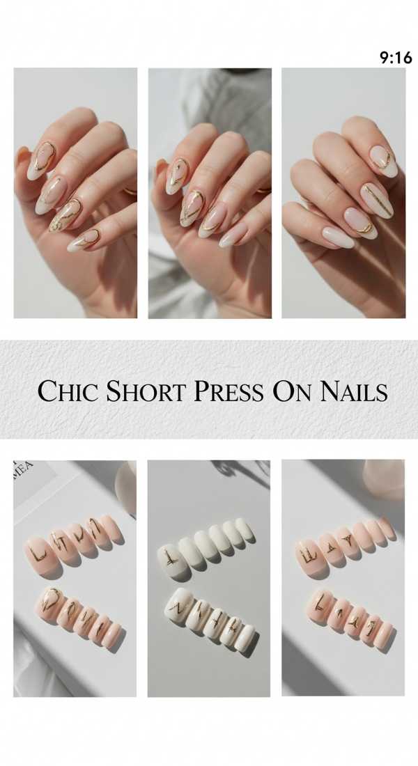 Chic Short Press On Nails 6a0859cfc5d0b