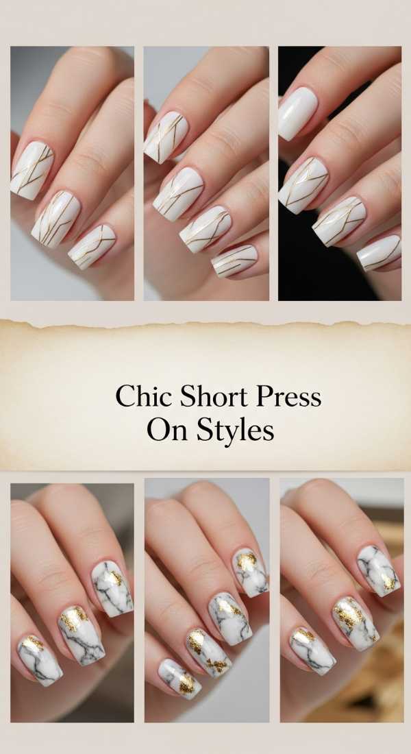 Chic Short Press On Styles 6a085b918f60f