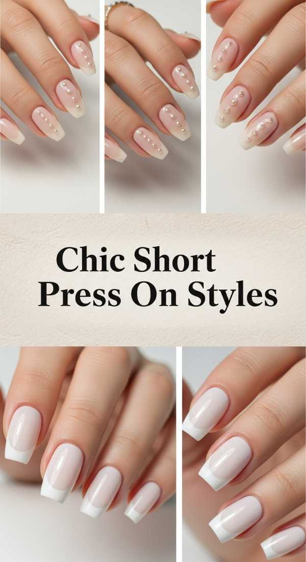 Chic Short Press On Styles 6a13422512e9a