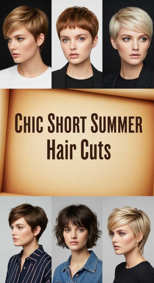 Chic Short Summer Hair Cuts 69ff80ac3361b