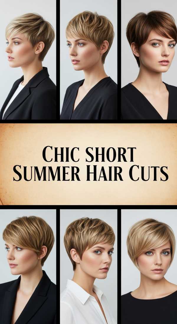 Sunkissed & Stylish: The Hottest Summer Hair Trends You Need to Try Chic Short Summer Hair Cuts 6a08ce8239c1e