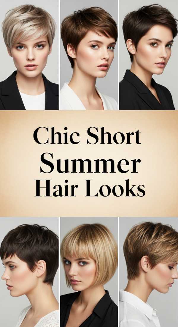 Chic Short Summer Hair Looks 69ff7f1893f70