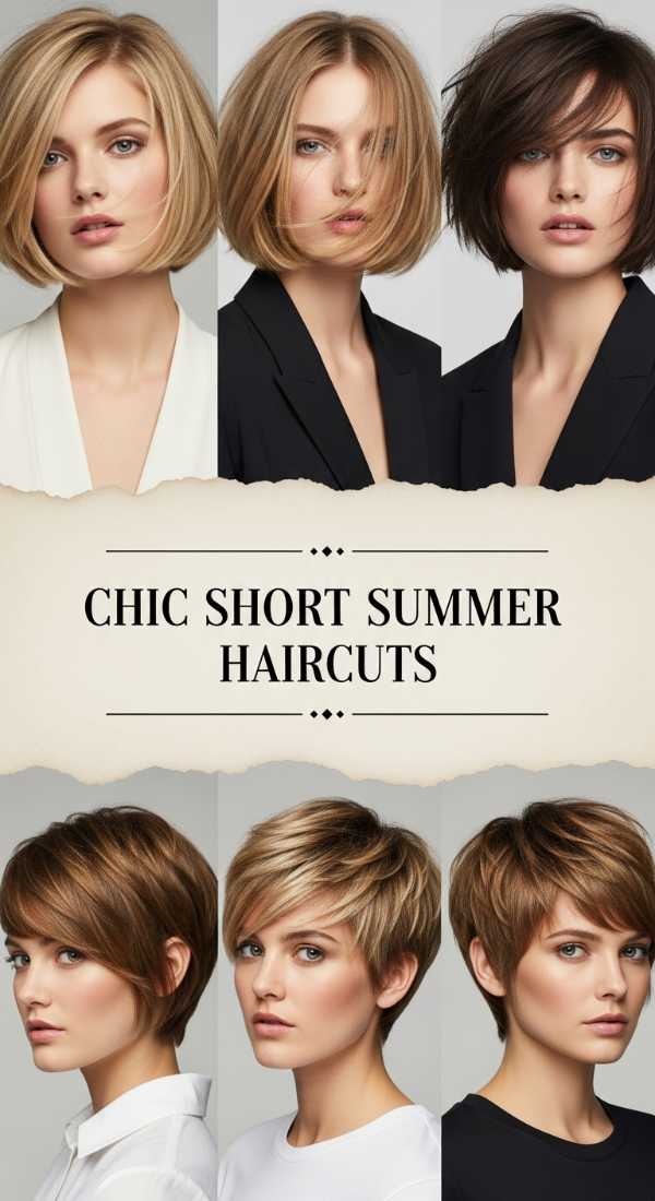 Chic Short Summer Haircuts 6a142e1858aa9