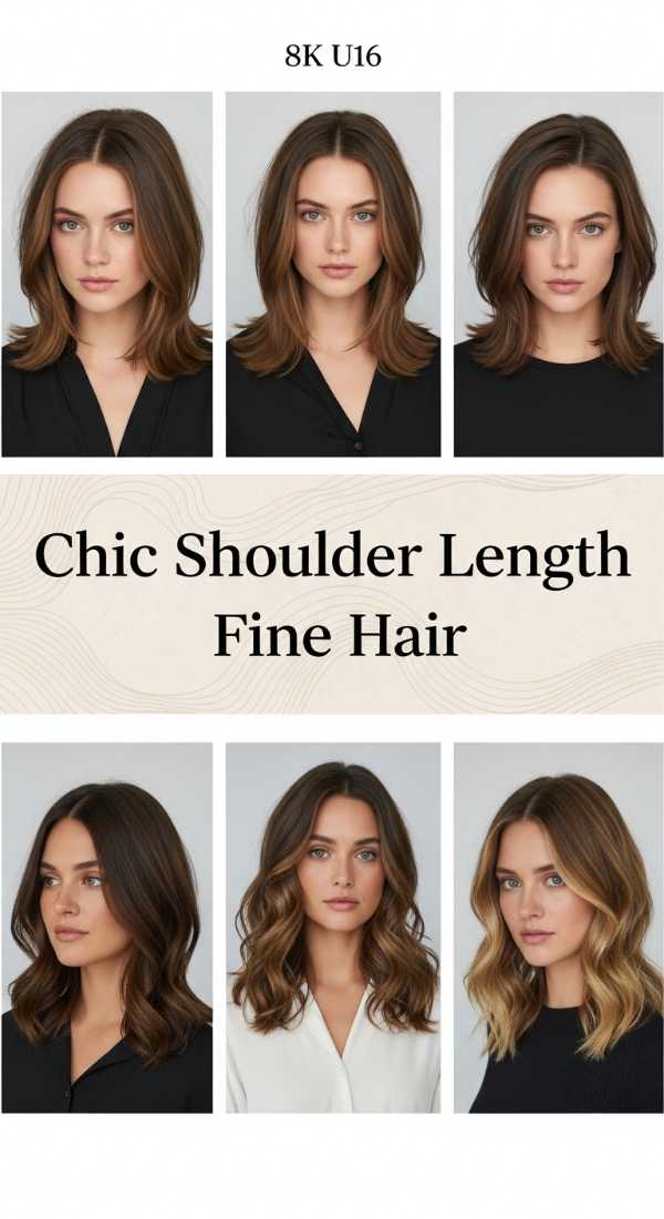 Chic Shoulder Length Fine Hair 6a08ccc05d437