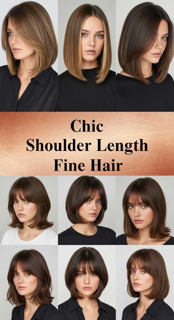 Chic Shoulder Length Fine Hair 6a1423a207e25