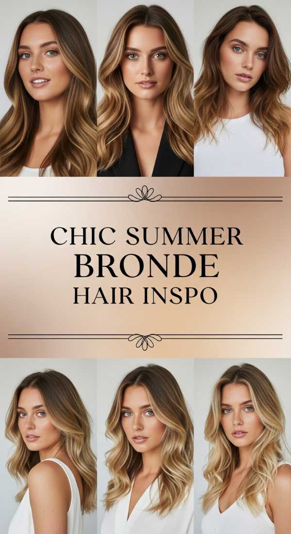 Slay Your Big Day: The Ultimate Summer Graduation Hair Guide Chic Summer Bronde Hair Inspo 6a08d5fe0e317